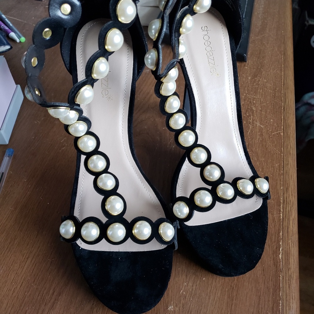 Cassy black dress sandals